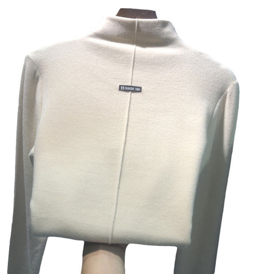 Women's base shirt women's hoodie high neck top
