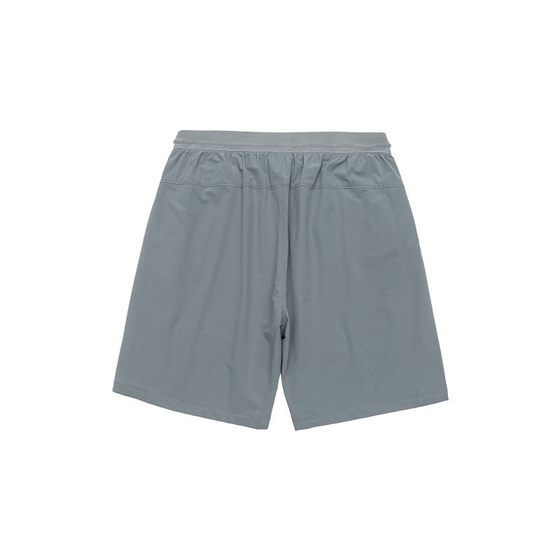 Sunscreen and splash proof large pocket loose sports drawstring shorts